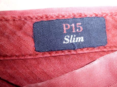Slim chino uni s elastanom, armani,m