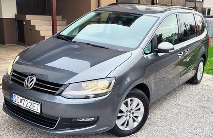 Vw sharan 2.0tdi 7-miestny , top stav,ťažné+2.sada, volkswagen