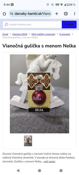 Kde kúpiť vianočnú guličku s menom?