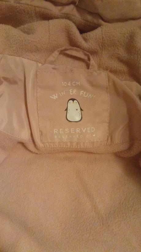 Reserved zimná bunda, reserved,104