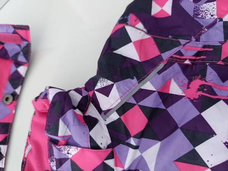 Dievčenská lyžiarska bunda 134 / 140, crivit,134