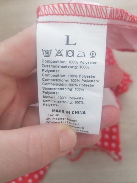 Guličkate šaty, l / xl