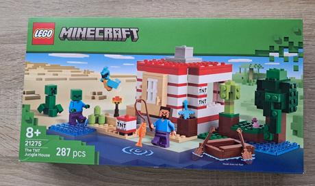 Lego minecraft - tnt dom v džungli  21275, 