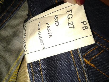 Rovné tmavomodré rifle phard veľ. 27, s