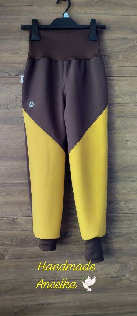 Zimné softshellky kombin.s reflexnym prvkom, 74 - 164