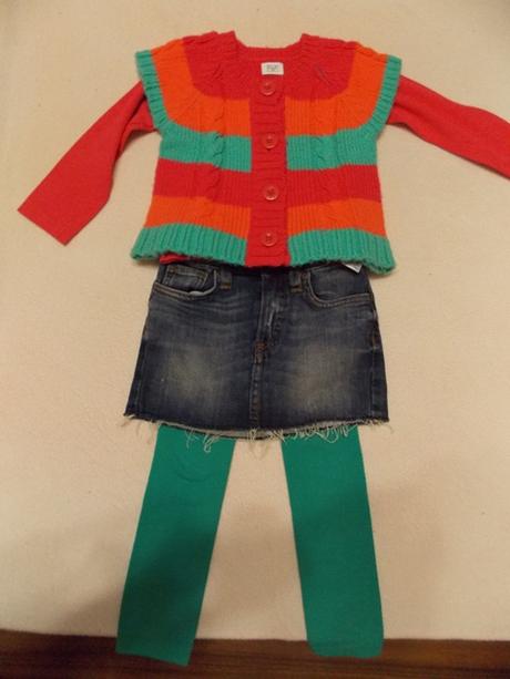 Polosvetrík s tričkom, f&f,98