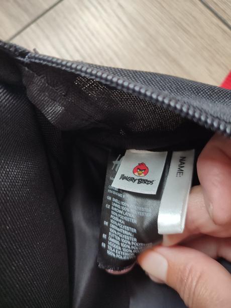 Angry birds ruksačik, h&m