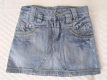 Riflová sukňa v.116, 116