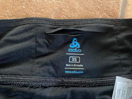 Čierne trictvrtove leginy odlo, xs