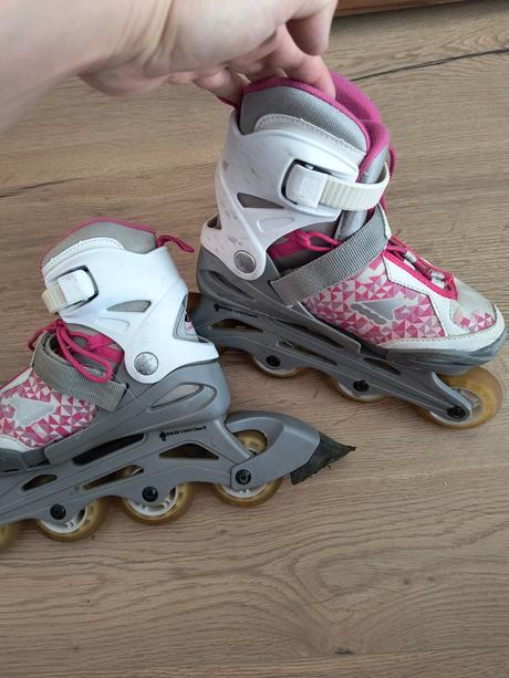 Kolieskové korčule dievca, rollerblade,30
