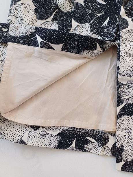 Čierno-biela sukňa, xs