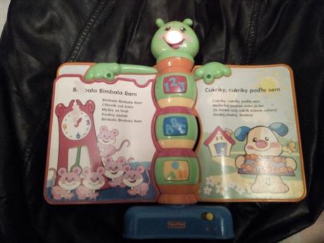 Kniha fisher price, 
