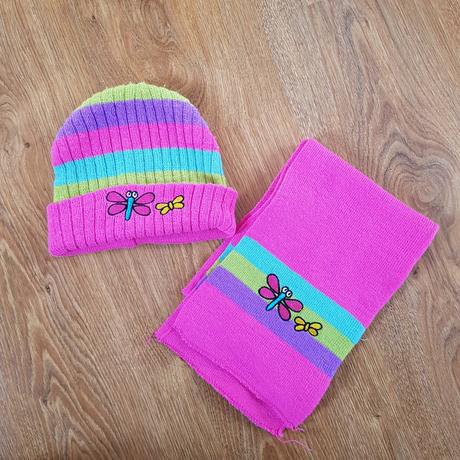 Zimná súprava čiapka  a šál, 104