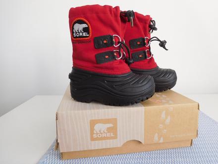 Sorel waterproof- 25v, detská zimná obuv, sorel,25