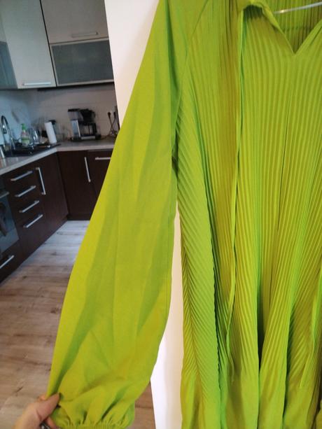 Plisované šaty uni, m