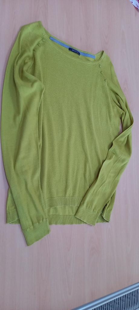 Hráškovo zelený svetrík, promod,l