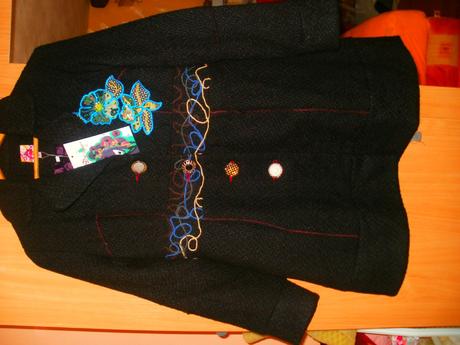 Novy zimny kabat, xl