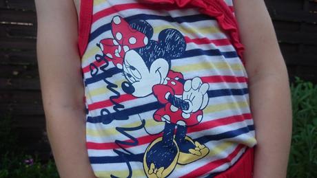 Letny overal minnie 3-4r, disney,104