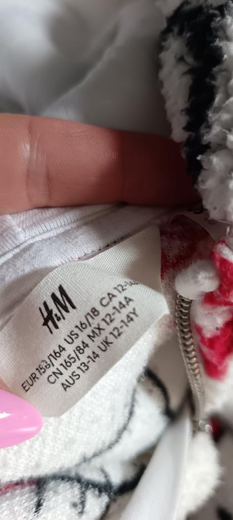 Teplá bundička hello kitty, h&m,164