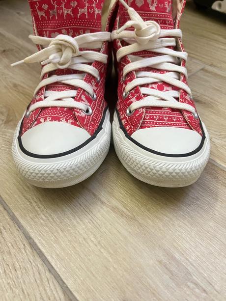 Červené tenisky converse, converse,38