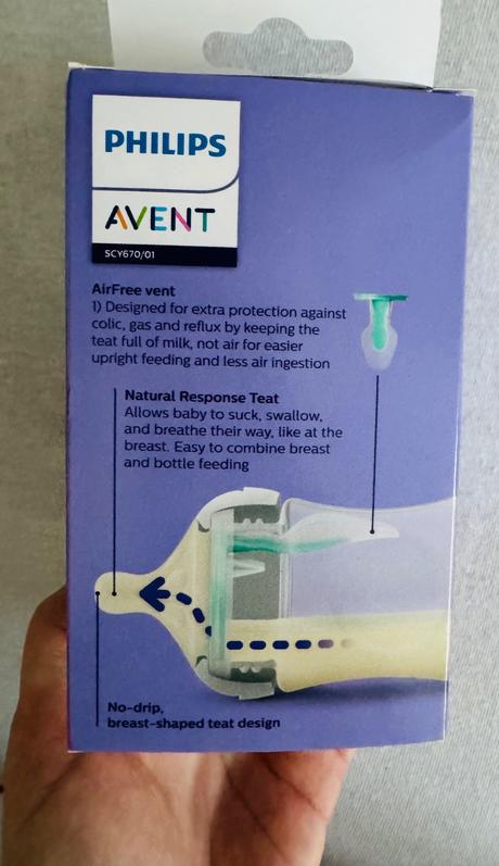 Antikolikova flaska uplne nova, avent