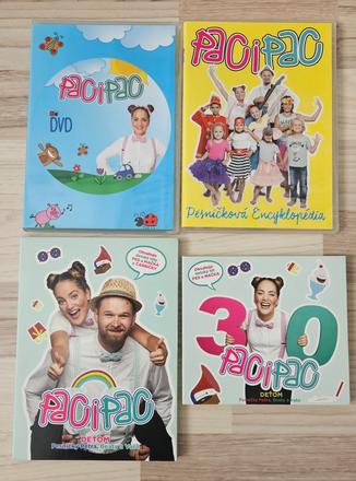 Dvd paci pac 3ks + 1ks cd spolu,