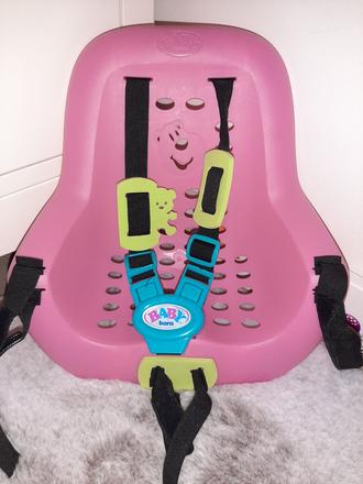 Sedačka na bicykel babyborn,