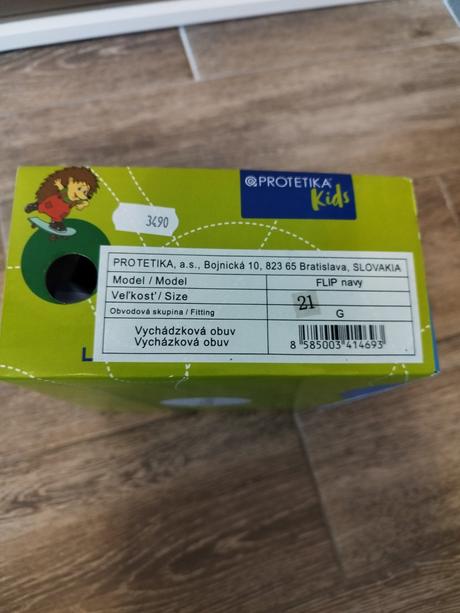 Sandale protetika flip navy, vel.21, protetika,21