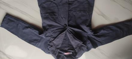 Chlapčenské sako z teplakoviny, 92/98, 92