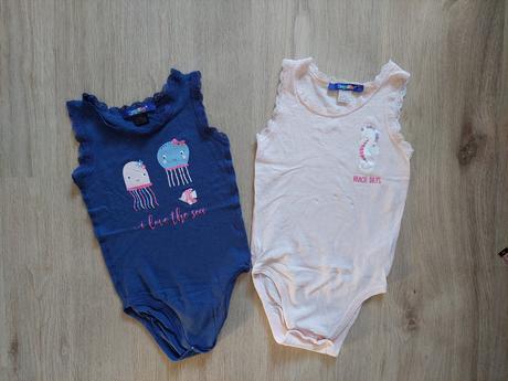 2x letne body vel.86/92, lupilu,86
