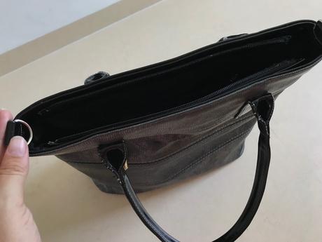 Strieborno sivá kabelka galucci, 