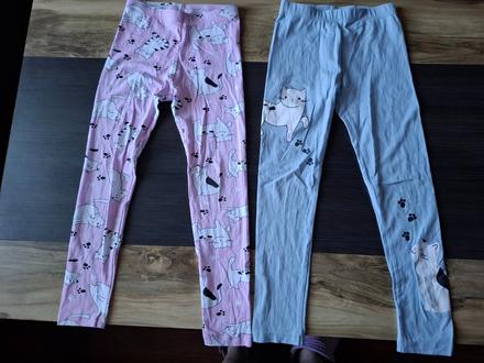 Legíny mačky 2 ks 128/134, pepco,128