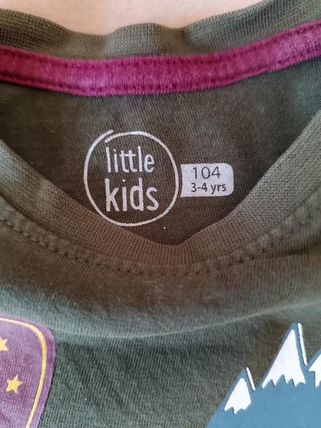 Tričko dlhý rukáv, 104