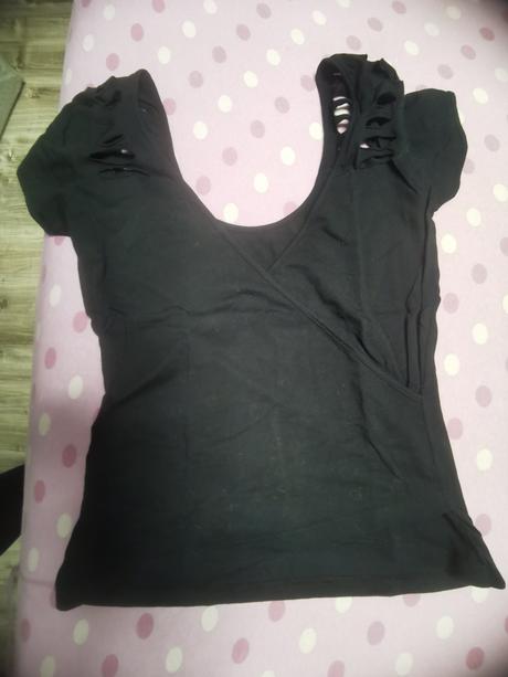 Tričko s výstrihom na chrbte, devergo,l