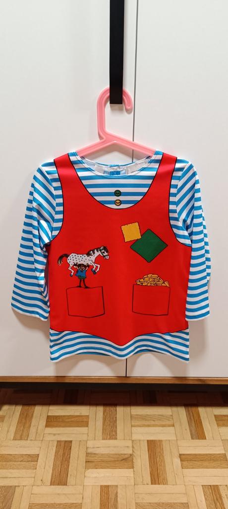 Kostým pippi dlhá pančucha, 