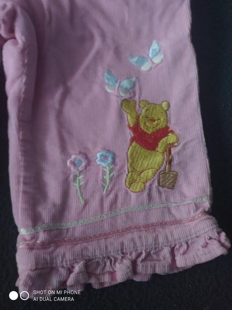 Ružové nohavice veľ.68, disney,68