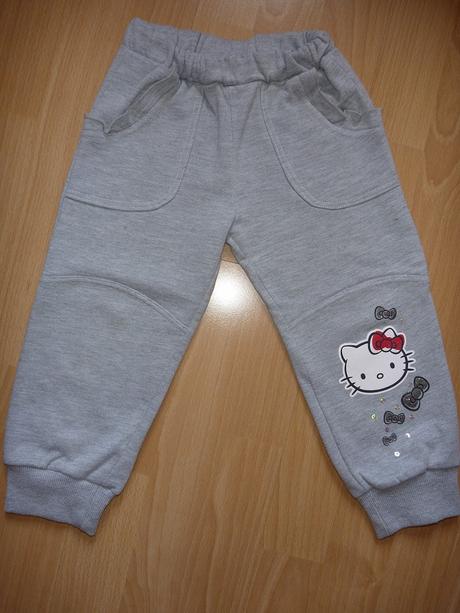 Hrubé tepláky hello kitty, 86