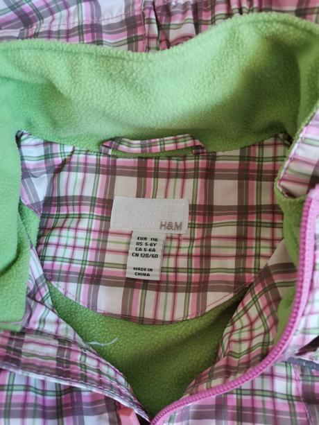 Prechodná bunda, h&m,116