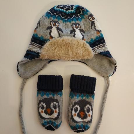 Čiapka a rukavičky, h&m,68