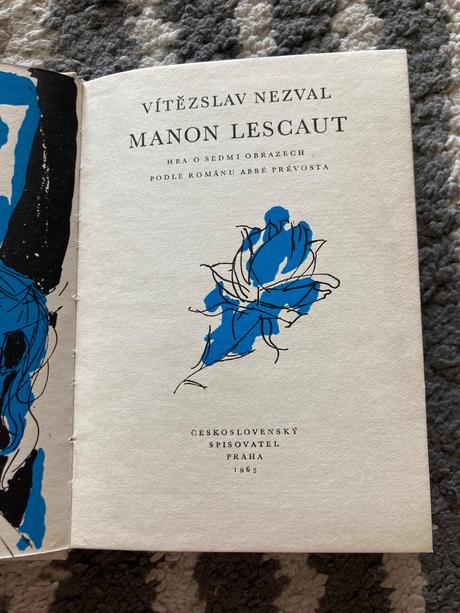 Manon lescaut vítězslav nezval (1963), 