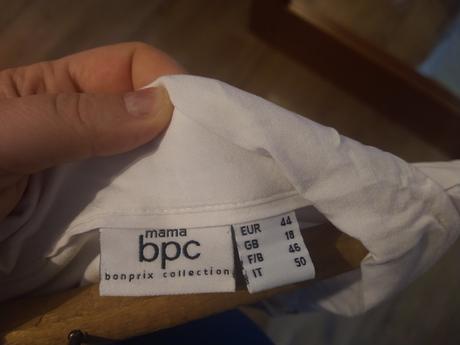 Tehotenská blúzka, bonprix,44