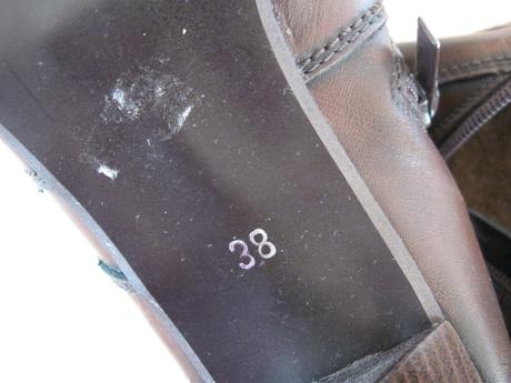 Kožené čižmy na zimu, zn. hujo, 38