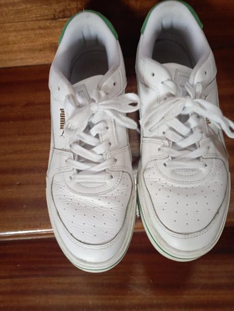 Znackove tenisky z pravej koze,zn. puma, puma,42