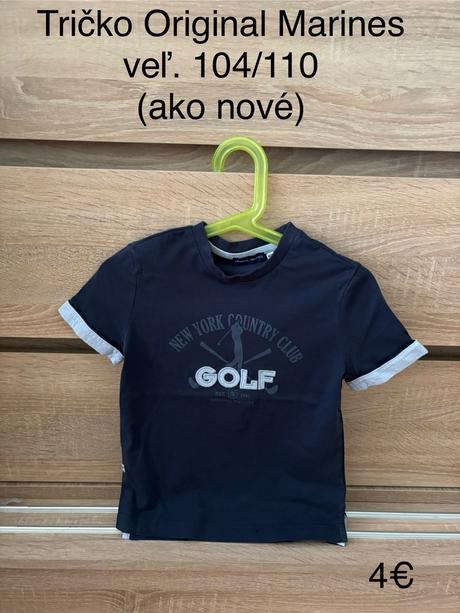 Tričko original marines veľ. 104/110, original marines,104