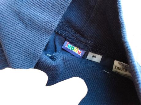 Tenké menčestrové nohavice, lupilu,80