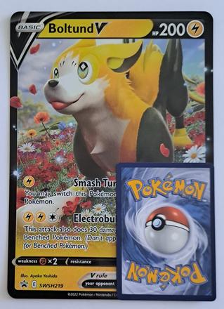 Pokémon jumbo karta boltund v, 