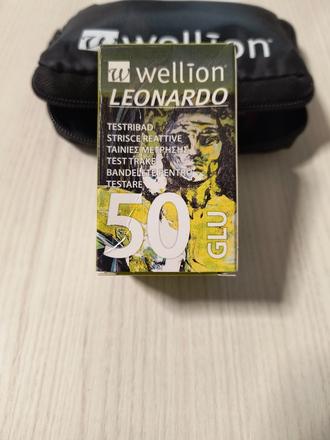 Prúžky do glukomeru wellion,