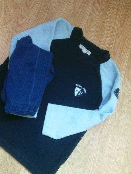 Rebel mikina a punčochy, rebel,116