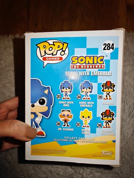 Pop figurka sonic,