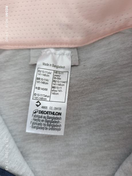 Detská športová súprava, decathlon,140